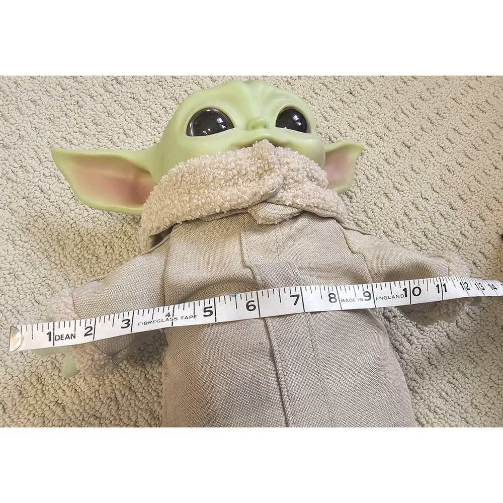 Mattel Star Wars Mandalorian The Child Baby Yoda Grogu Plush Toy Doll 11” Tall - Picture 6 of 10